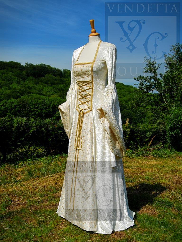 Mideval wedding dresses