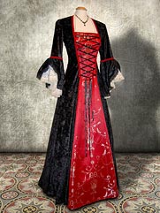 lily028 medieval style dress