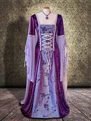 Waterlily-013 medieval style dress