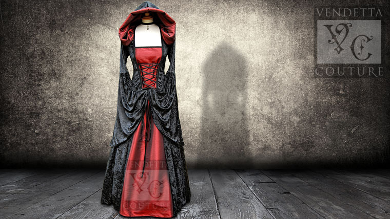 Medieval Gothic Wedding Dresses Fashion Dresses