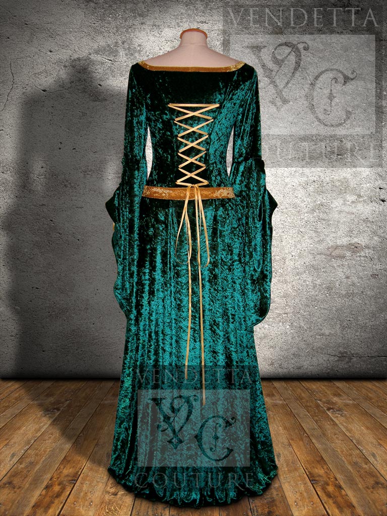 Medieval Type Dress Blue