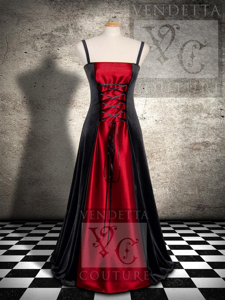 Sleeveless Medieval Inspired Dress