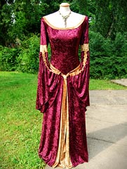 Angelica-012 medieval style dress