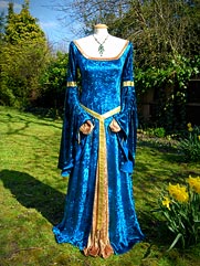 Angelica-013 medieval style gown