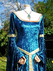 Angelica-013 medieval style dress