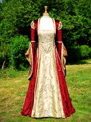 Betony-012 medieval style gown