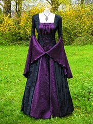 Callalily-013 medieval style dress