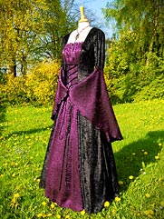 Callalily-013 medieval style gown
