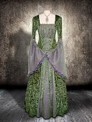 Callalily-015 medieval style dress