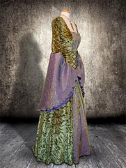 Callalily-015 medieval style gown