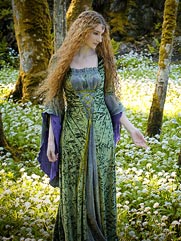 Callalily-015 medieval style dress