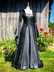 Callalily-019 UK Gothic dress