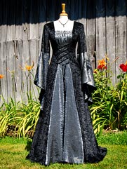 Callalily-019 medieval style gown