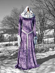 Celandine-012 medieval style gown