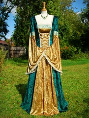 Daylily-013 medieval style dress