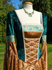 Daylily-013 medieval style dress