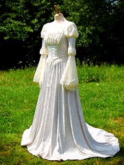 Fleur-012 medieval style gown