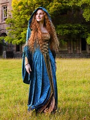 Violet-013 medieval style dress