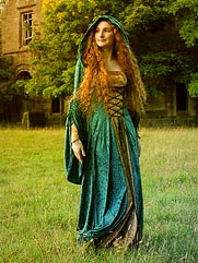 Violet-013 medieval style dress