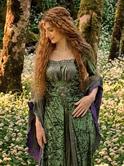 Callalily medieval dress