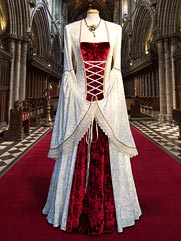 Lily-012 Medieval wedding gown