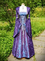 Lily-016 medieval style gown