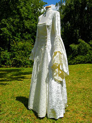 Lily-017 medieval wedding dress