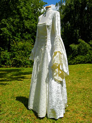 Lily-017 medieval style gown