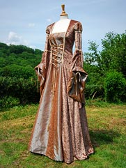 Lily-019 medieval style gown