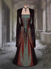 Lily-02 medieval style dress