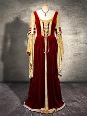 Sorrel-012 medieval style dress