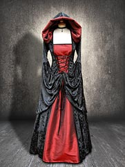 Violet-012 medieval style dress