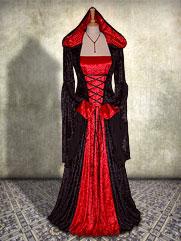 Violet-015 medieval style dress