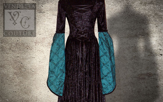 Anemone-012 medieval style dress