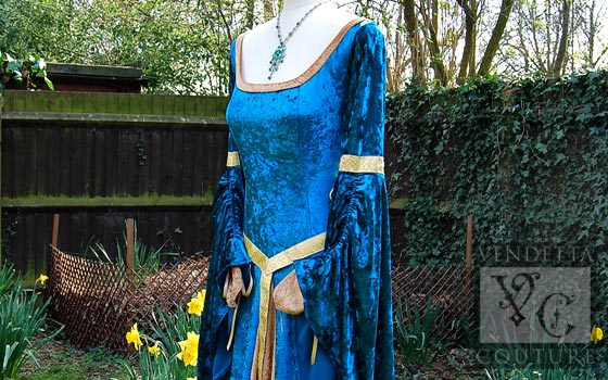 Angelica-013 medieval style dress