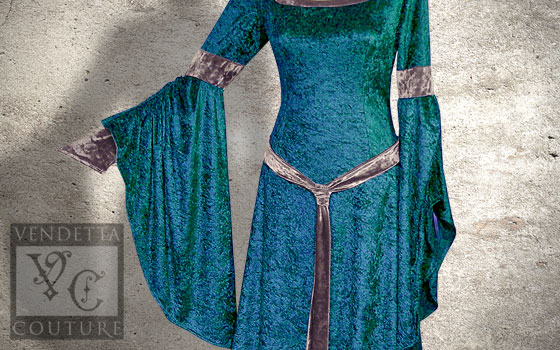 Angelica-016 medieval style dress