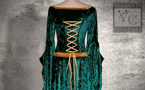 Angelica-022 medieval style dress