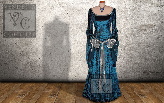 Angelica-022 medieval style dress