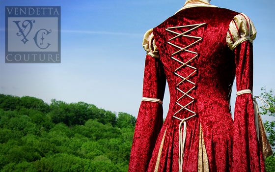 Betony-012 medieval style gown