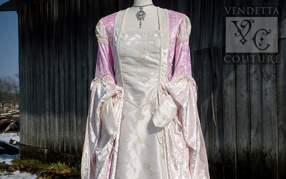 Betony-013 medieval style gown