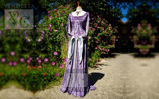 Calendine-012 medieval style dress