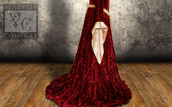 Calendine-013 medieval style dress