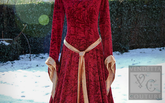 Calendine-013 medieval style dress