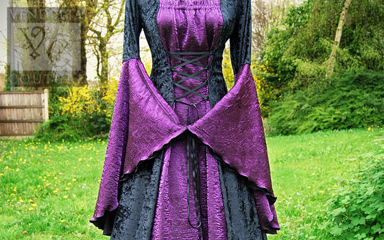 Callalily-013 medieval style dress