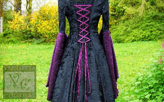 Callalily-013 medieval style dress