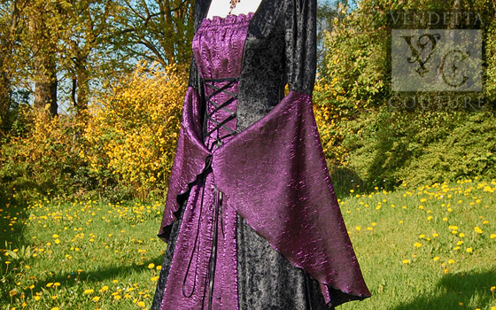 Callalily-013 medieval style dress