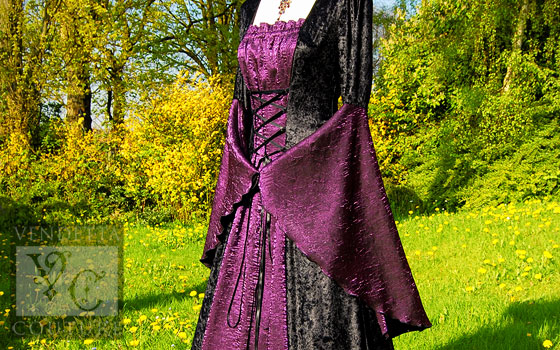 Callalily-013 medieval style dress