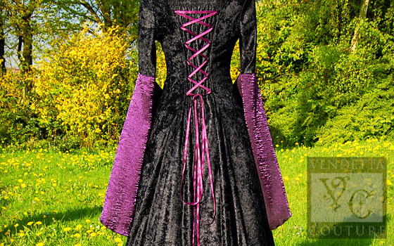 Callalily-013 medieval style dress