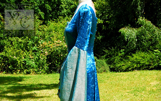 Callalily-014 medieval style dress