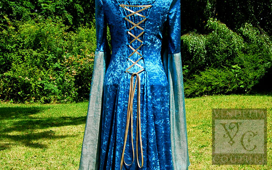 Callalily-014 medieval style dress